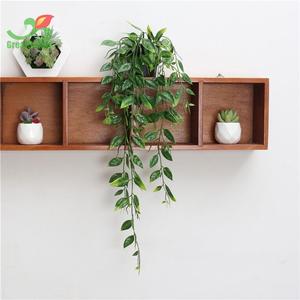 Artificial Decorative Plant Pot for Ramadan Decor (1 Count), Simulated Plant Vine Ornaments, Hanging Plant for Home Garden Yard Decor, Home Decor Set, Bedroom Accessories