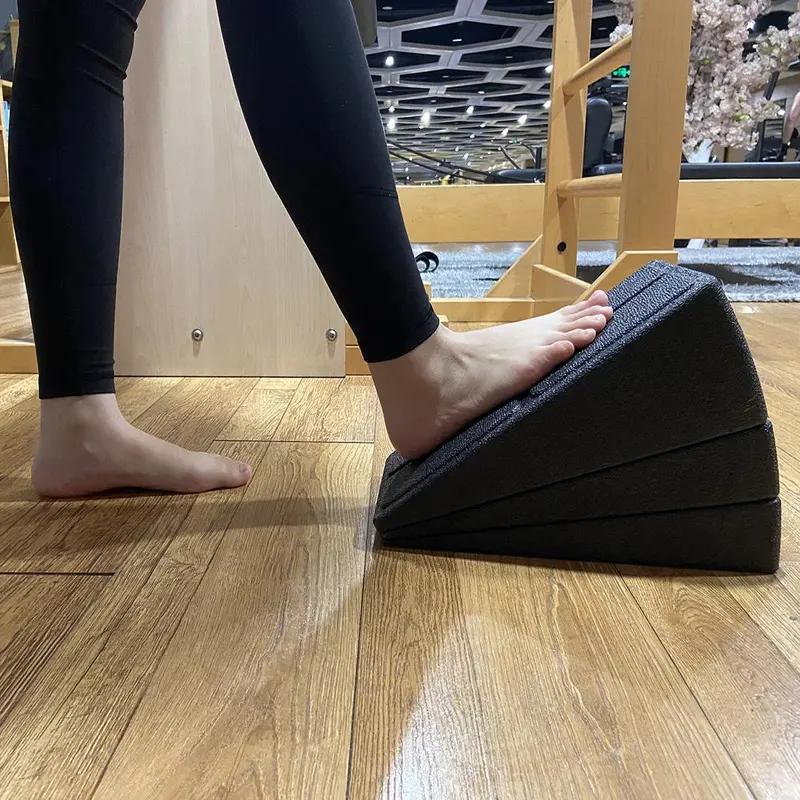 Yoga Wedge Stretch Slant Boards Adjustable Tilt Slanting Board Squat Wedge Block Improve Lower Leg Strength Exercise Gym Fitness 5