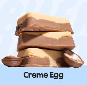 Creme Egg Fudge, 250G, Handmade Soft Fudge