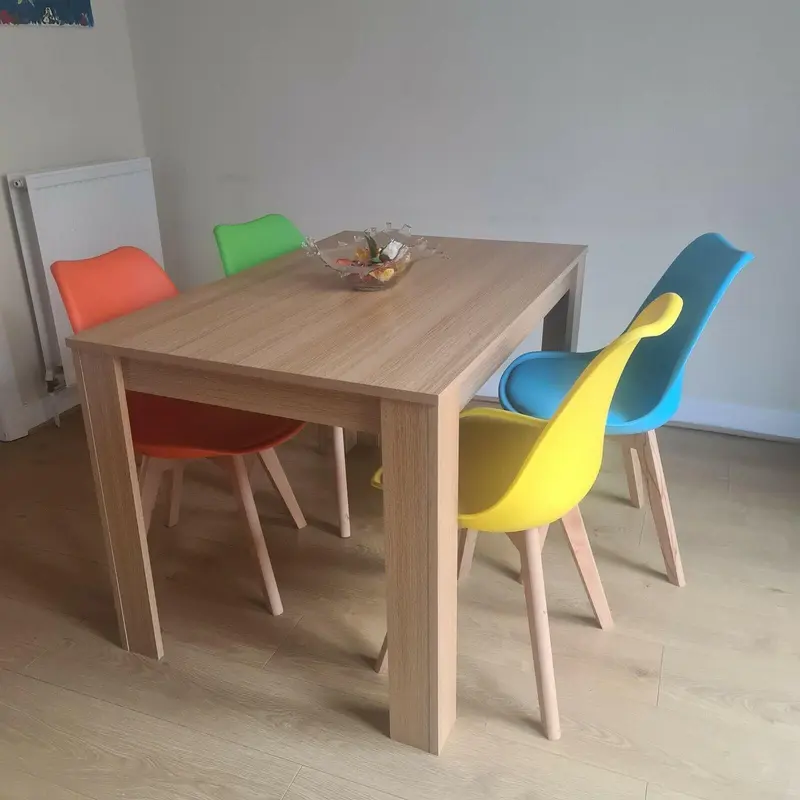Dining Table Set with 4 Chairs Dining Room and Kitchen table set of 4 2