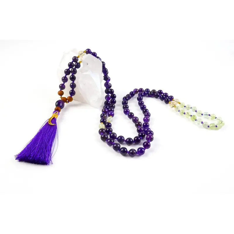 Amethyst Mala Set 5