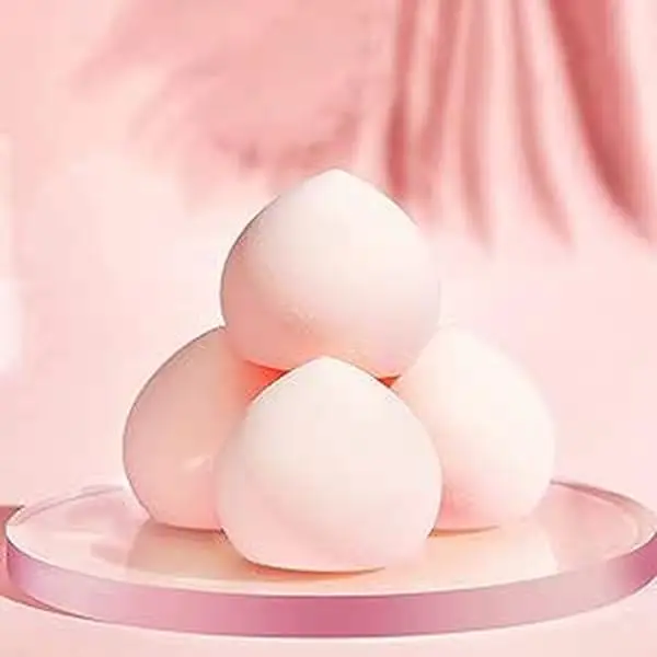 4Pcs Ultra Soft Marshmallow Sponge for Flawless Makeup Powder Foundation and Concealer Blenders 0