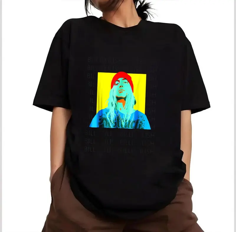 Billie Eilish Vintage Costume Unisex T-Shirt, Fan Edition 1