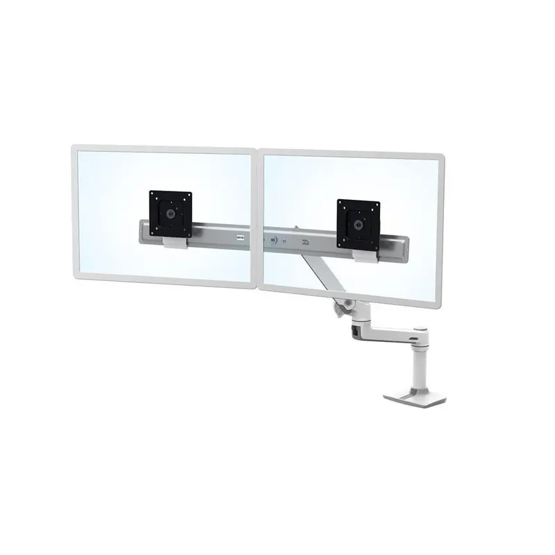 Ergotron LX Series Desk Dual Direct Arm 63.5 cm (25") White 0