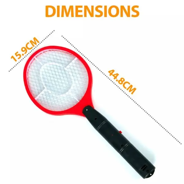 Electric Zapper Bug Bat Mosquito Fly Swatter - Battery Operated for Home Use 1
