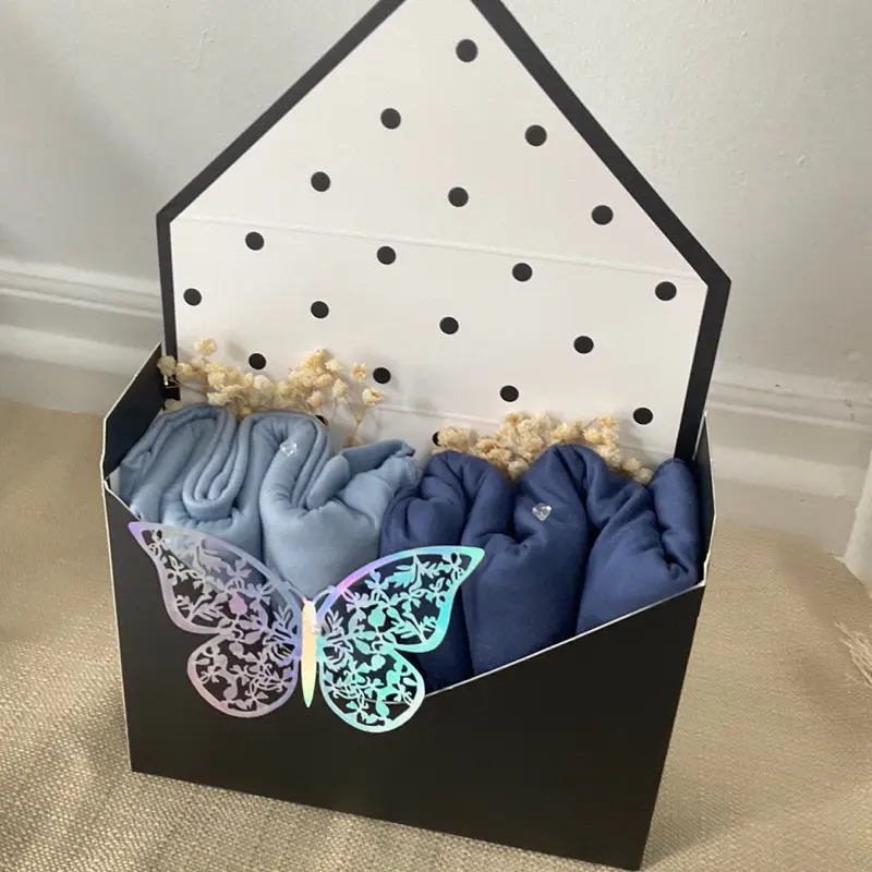 Chiffon / Jersey Hijab Envelope Gift Set for Women and Girls - Perfect Gift hijabs 7
