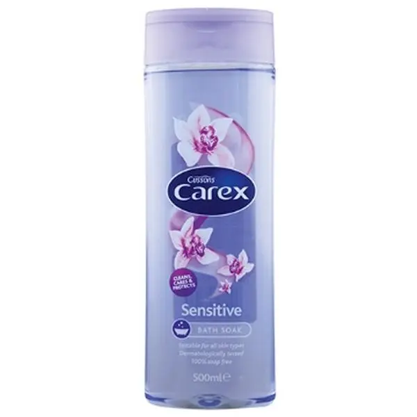 CAREX Bath Soak - Sensitive (6 Pack) for Delicate Skin