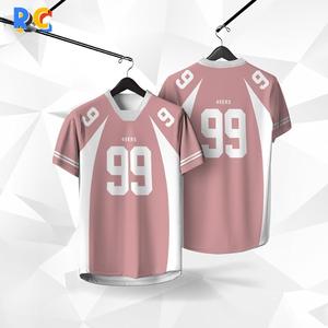 （Free Custom Name and Number） Pink Jersey Custom Name NEW Design Coquette Clothes 3D Printing Fashionable and Versatile Streetwear Microfiber Jersey T-shirt Short-sleeved Sports Quick-drying Unisex T-shirt