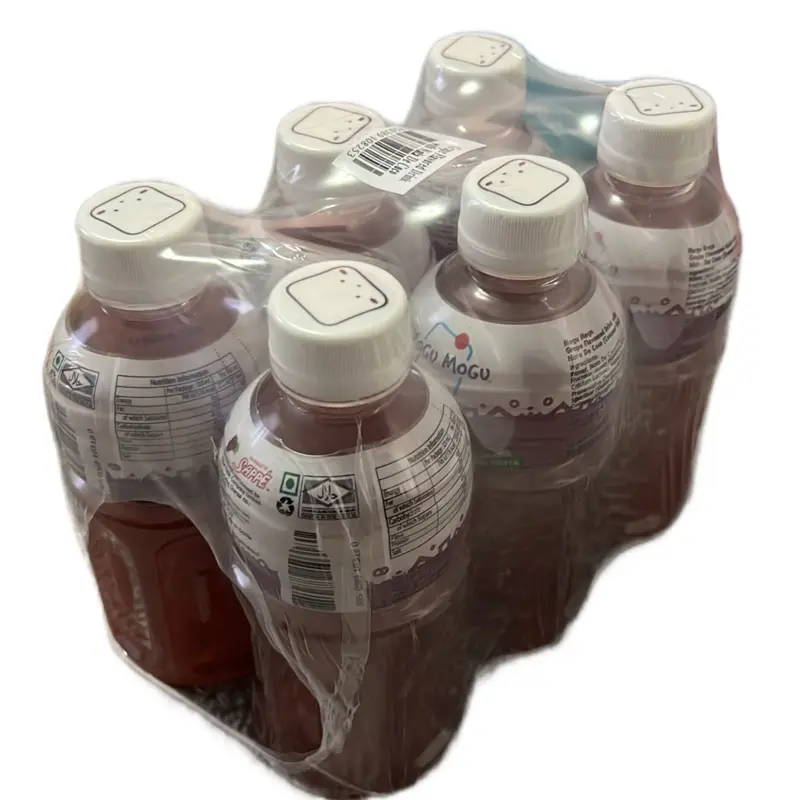 Mogu Mogu Grape – 320ml x 6 Nata De Coco Coconut Beverage Sugar 0