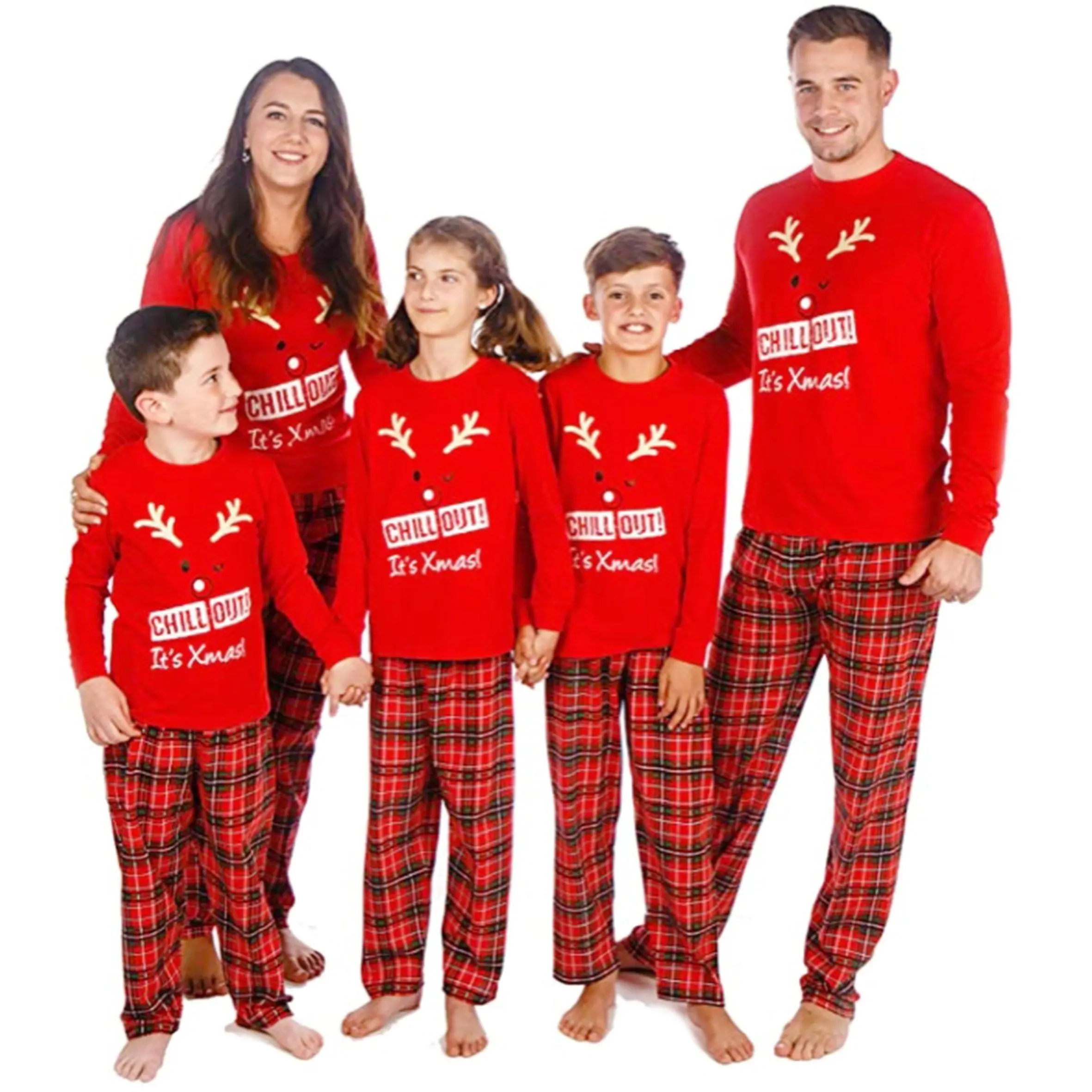 Family Matching Christmas Pyjamas - Chill