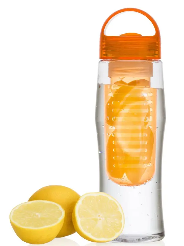 Vinsani 700 ml Fruit Infuser Water Bottle for Cycling, Gym, Workout, Office Hydration - BPA Free Non-Toxic Tritan Plastic Bottles for Flavoured & Infused Water 5