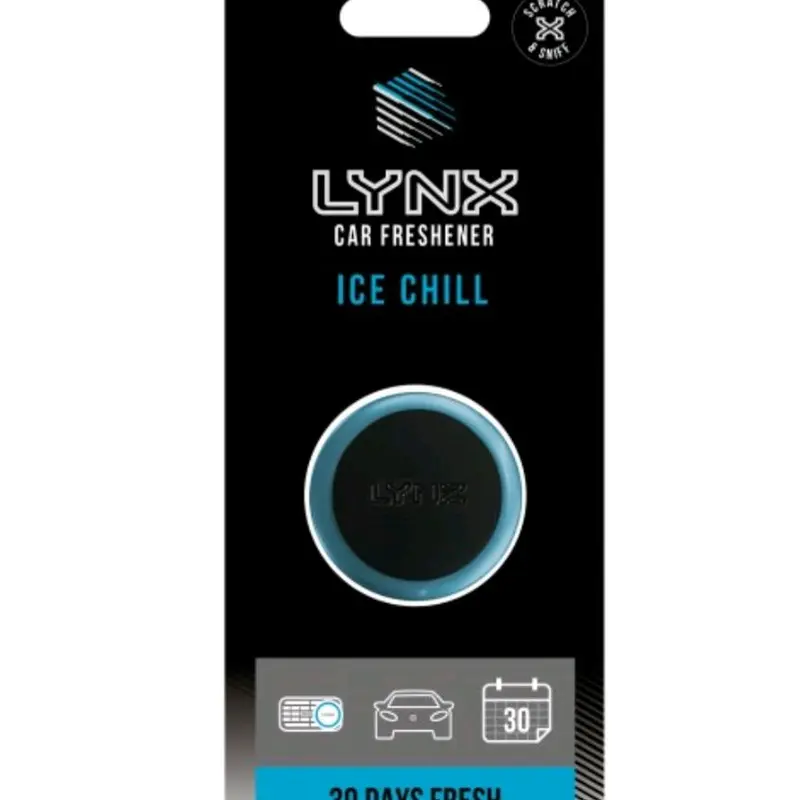 Lynx Ice Chill Mini Vent Air Freshener - Refreshing Fragrance 0