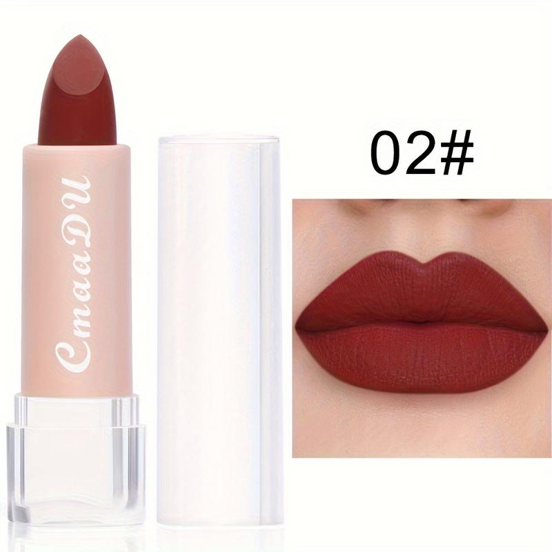 15-Color Matte Classic Lipstick - Intense Moisture Lock, Waterproof, Smooth Application - Luxurious Lip Gloss Finish, Ideal Valentines Day Gift for Women 4