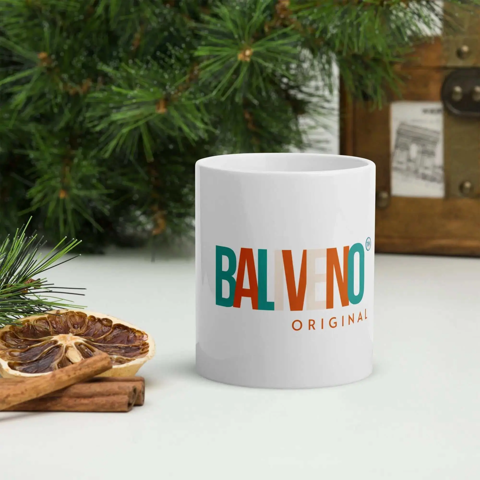 Baliveno Printed Ceramic Mug – Coffee, Tea, Home Decor & Gift Idea