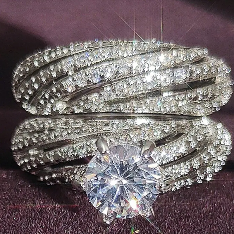 Stylish Engagement Rings for Women – Elegant Jewelry for Parties, Perfect for New Year & Valentine's Day 4