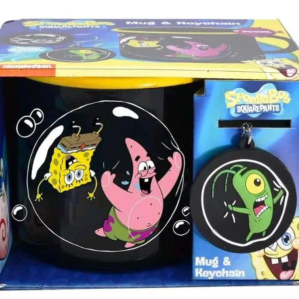 Cartoon Enamel Mugs and Key Chains - Perfect for Coffee and Tea Lovers