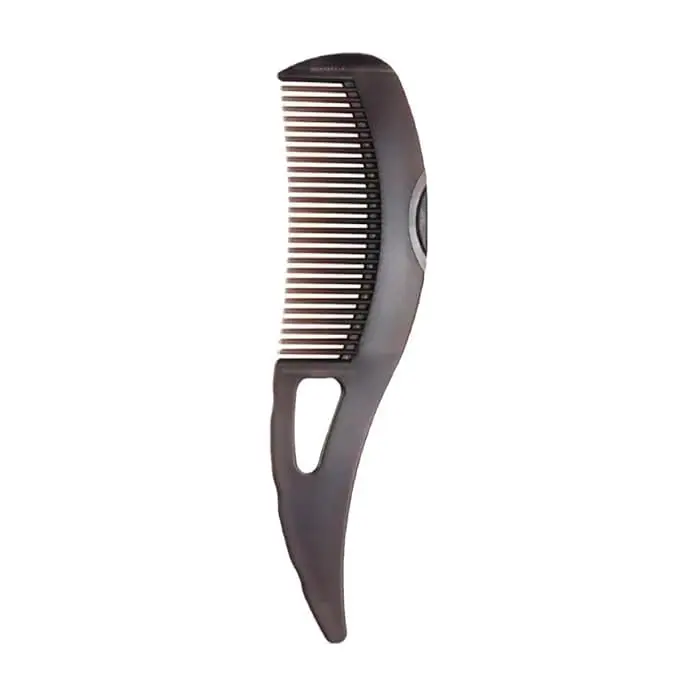Spriedeger Dandruff comb, Removes Dandruff and Dirt for Women and Men, Massage Comb, Protect Scalp, Hollow Design, Clean up Oily Hair (Dark Brown)
