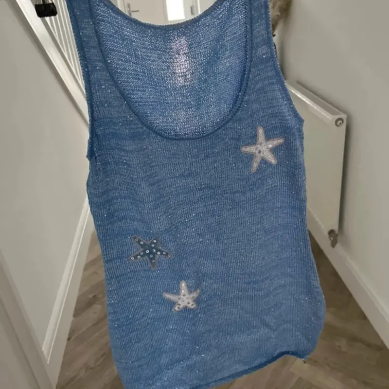 Sequin starfish mini dress