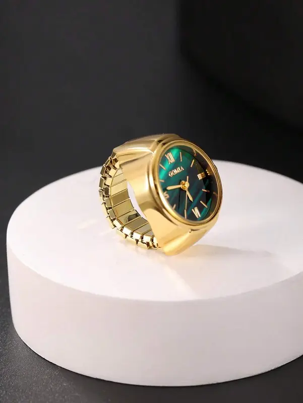 Men's watch with 14k gold plated bracelet design, fashionable gift for holidays and festivals 3