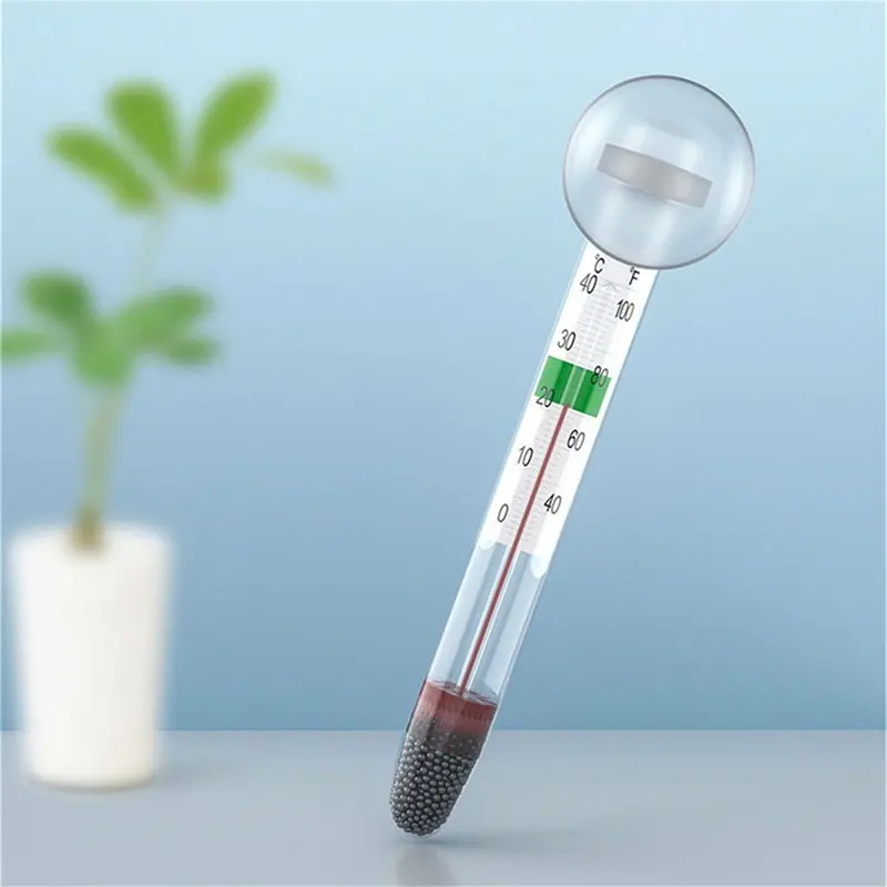 Aquariums Thermometer Glasstube Submersible Waterproof Temperature Measurement 2