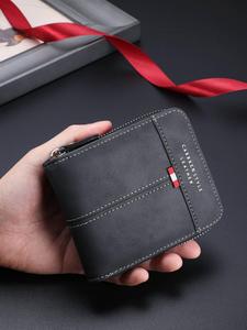 Father's Day Gifts, Men's Minimalist RFID Blocking Card Holder, 2024 New Style Casual Trendy Plain Color Card Holder, Fashionable Wallet for Daily Travel Work Commute, Business Card Holder