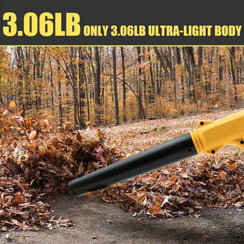 20V Battery Cordless Leaf Blower for Dewalt, 2-in-1 Electric Leaf Blower and Vacuum Cleaner 8