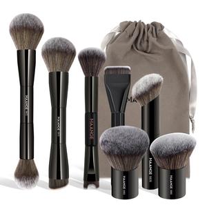 Makeup Brush Set with Storage Bag, 7 Counts/set Professional Makeup Brush for Foundation, Powder, Concealers, Eye Shadows, Makeup Accessories