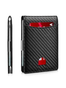 Summer Purses 2025 Men's Minimalist Casual Plain PU Leather Card Holder As Men's Hamper, New Style RFID Blocking Credit Card Holder for Gift, Gift for Boyfriend Bag