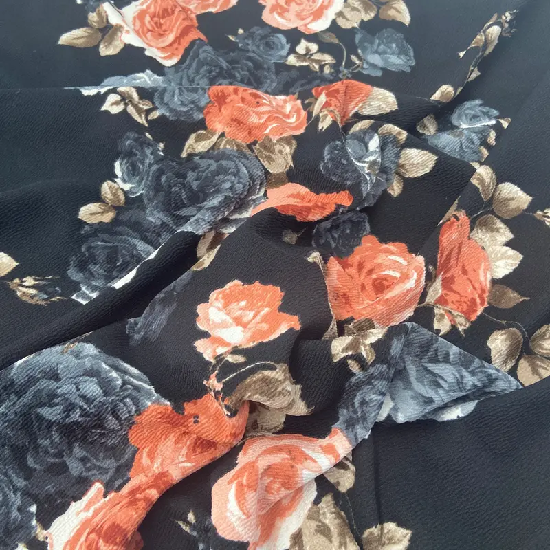 Black Floral Liverpool 1