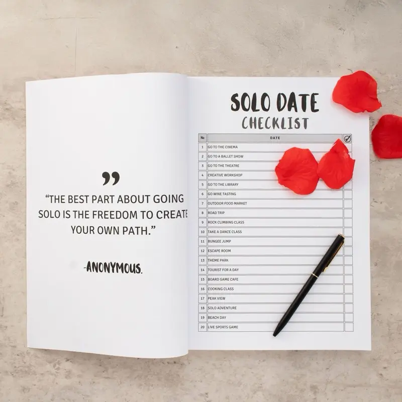 99 Solo Dates To Remember: The Solo Adventure Guide 3