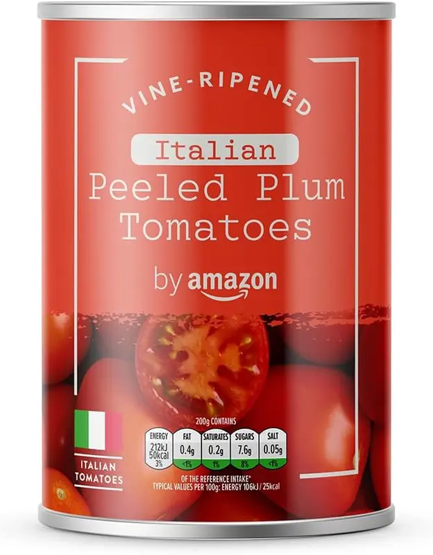 Plum Peeled Tomatoes, 400g, Pack of 12. 1
