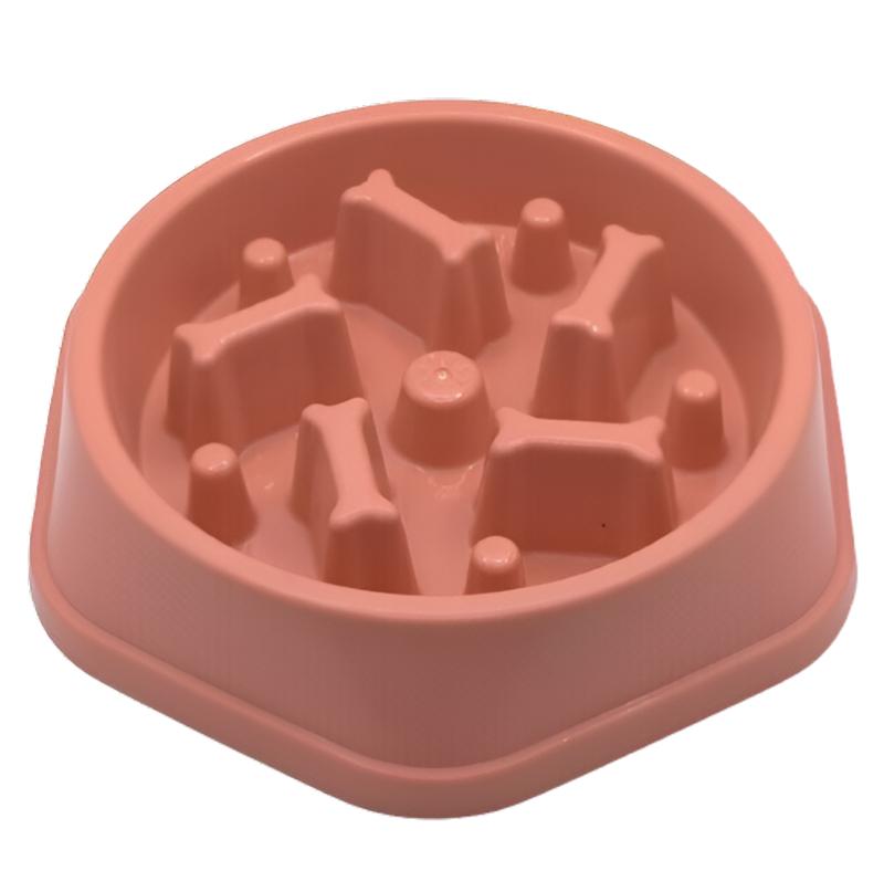Product Introduction of Dog Bowl Slow Feeder Pet Bowl Anti Bloating Anti Slip Feet Interactive Feed Dish 11