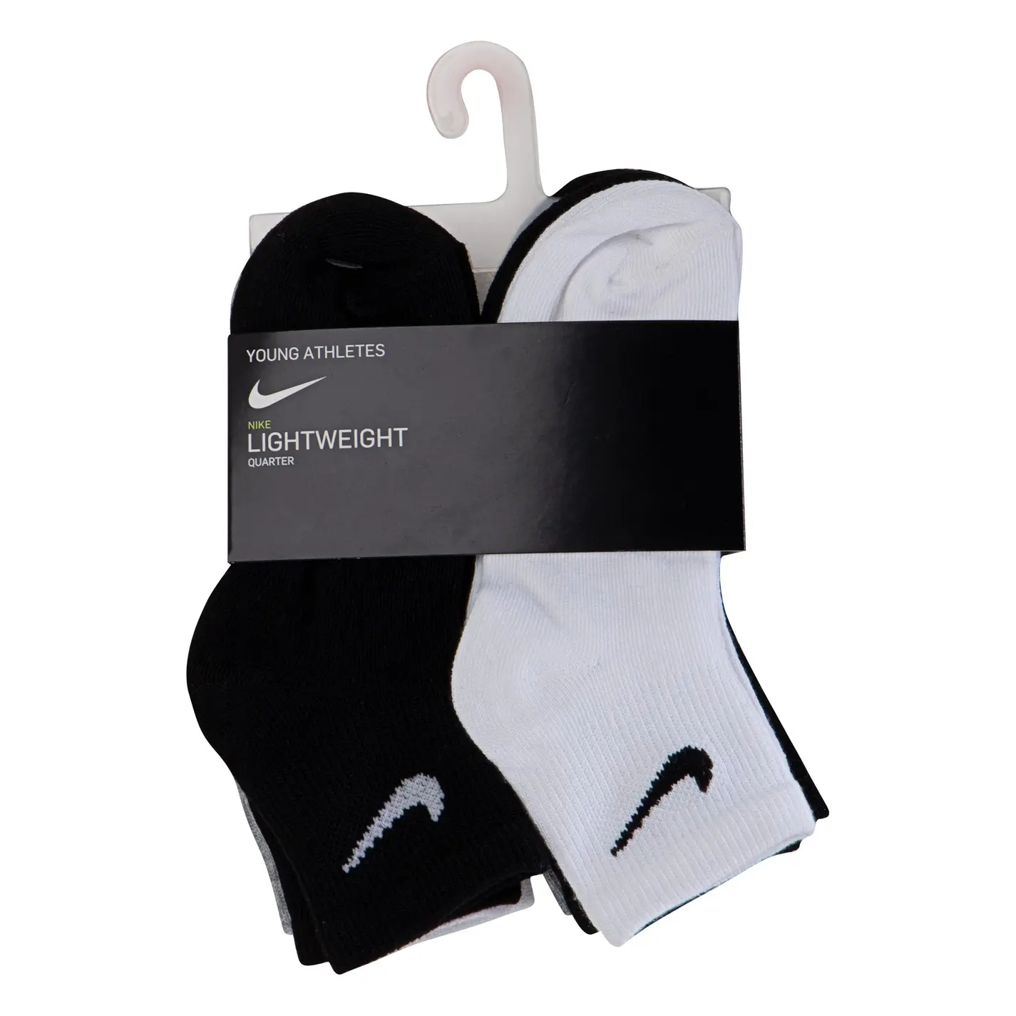 Nike Kids infants 6 Pack Of Trainer Socks Elasticated Ribbed Ankle Top