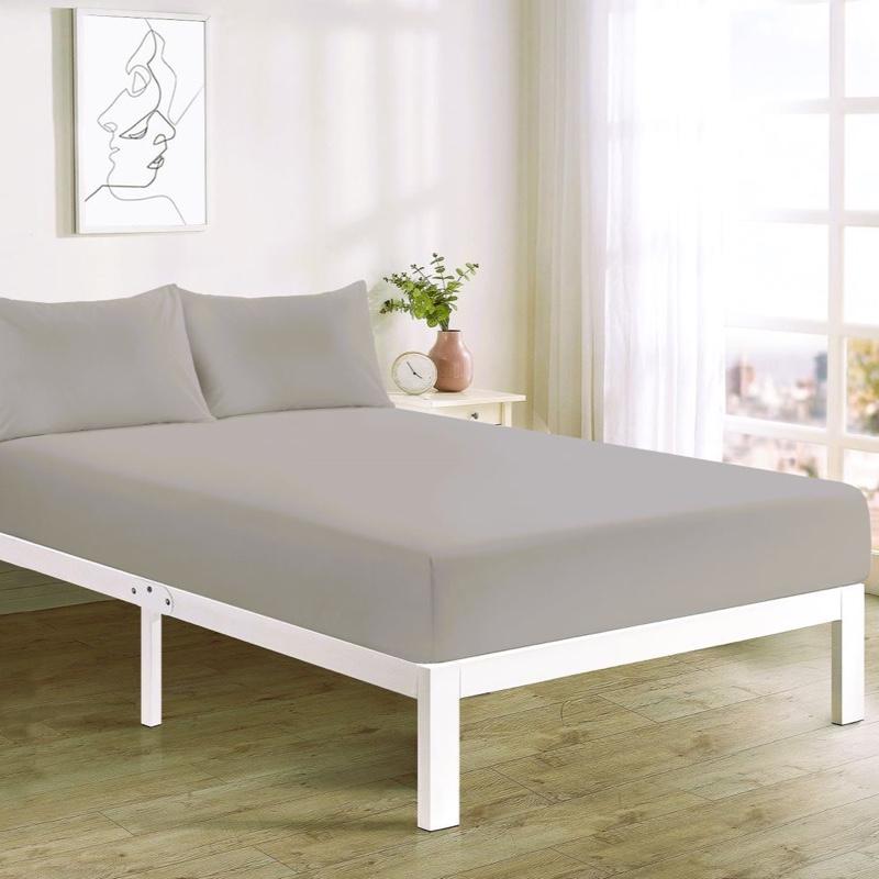 Extra Deep Fitted Sheets 40cm Deep Pocket for Thick Mattress Poly Cotton Material - Single Double King and Super King Sizes 6