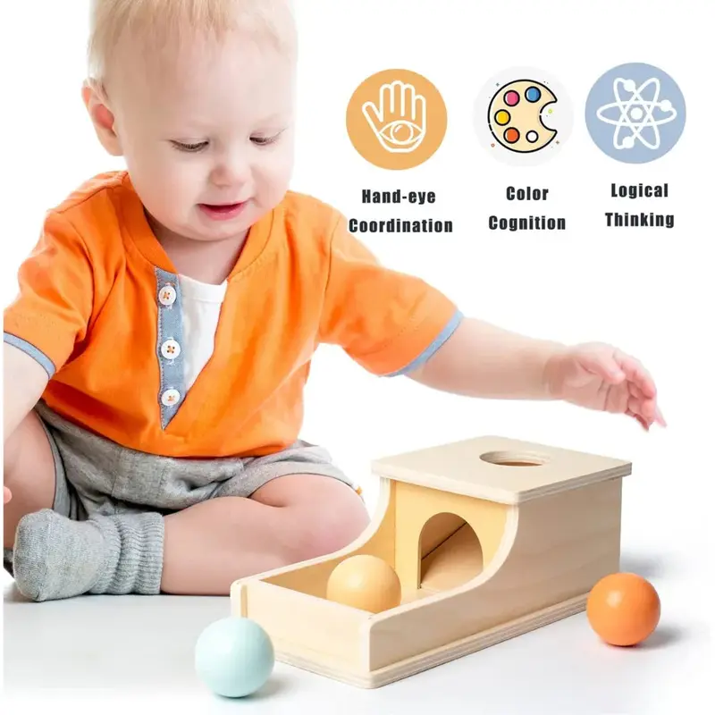 Innoplay Montessori Wooden Textile Drum 5