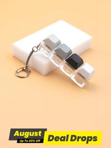 Fun Keycap Keyboard Keychain, Trendy Cute Stylish Keychain Gifts for Her, Summer 2025 Punk Style Keyboard 4 Keys Toy Keychain for Women & Men, Summer Fashion Acrylic Accessories for Daily Use for Decompression Gift, Keychain For Bags
