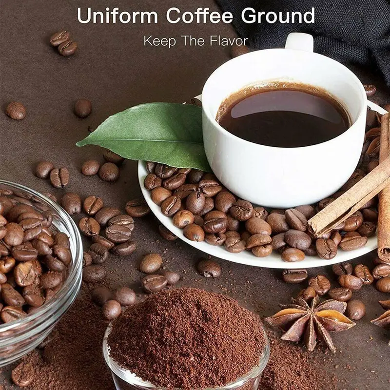 Electric Coffee Grinder Grinding Milling Bean Nut Spice Matte Blade Blender 4