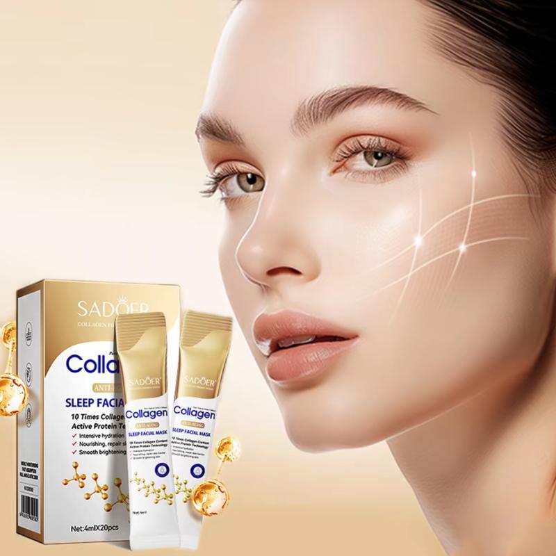 Active Protein Technology Sleep Facial Mask for Skin Repair -10 Times Collagen Content -Comfort 1