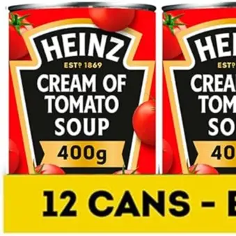 classic cream of tomato soup, 400g cans – 12 pack, rich and smooth, quick and easy meal 5