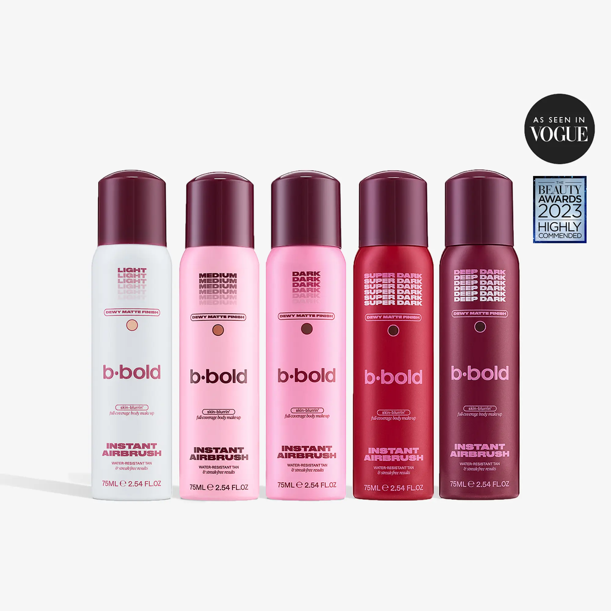 INSTANT AIRBRUSH BODY MAKE-UP 75ML