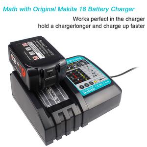 Makita Fast Battery Charger Fit For BL1830 BL1840 BL1850 7.2V-18V 3A LCD Display Original Charger Longer Charging Faster - Phone