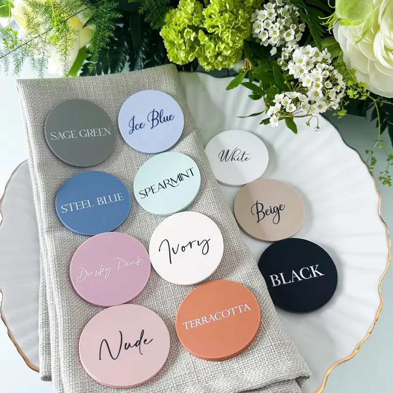 Wedding Place Cards - Nude 3