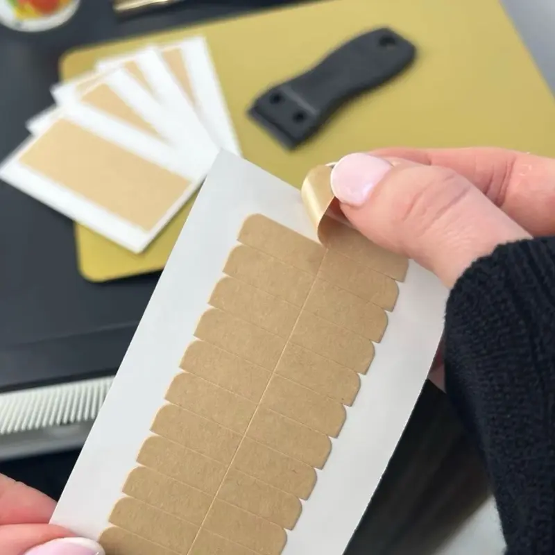 Pre-Cut Double Sided Tape for Tape Hair Extensions replace Tape X60 1