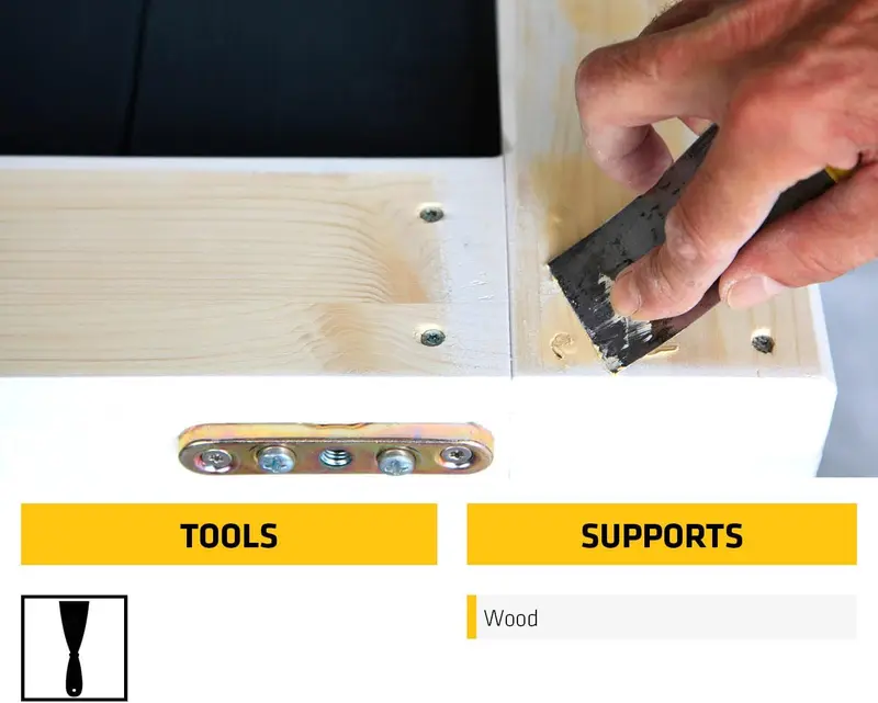Multipurpose Wood Filler – Suitable for Indoor and Outdoor Use – Sandable – Light Stainable – 250ml 4