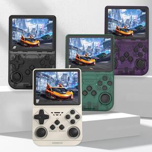GAMINJA Portable 3.5 Inch IPS HD Retro Handheld Game Console, Rechargeable Game Console with 13,000+ Games, 16+ Emulators, Gaming Console for Home & Travel