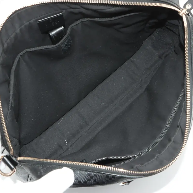 #978 - Gucci Diamante Black 2 Way Handbag Leather 344357 - Pre-owned 7