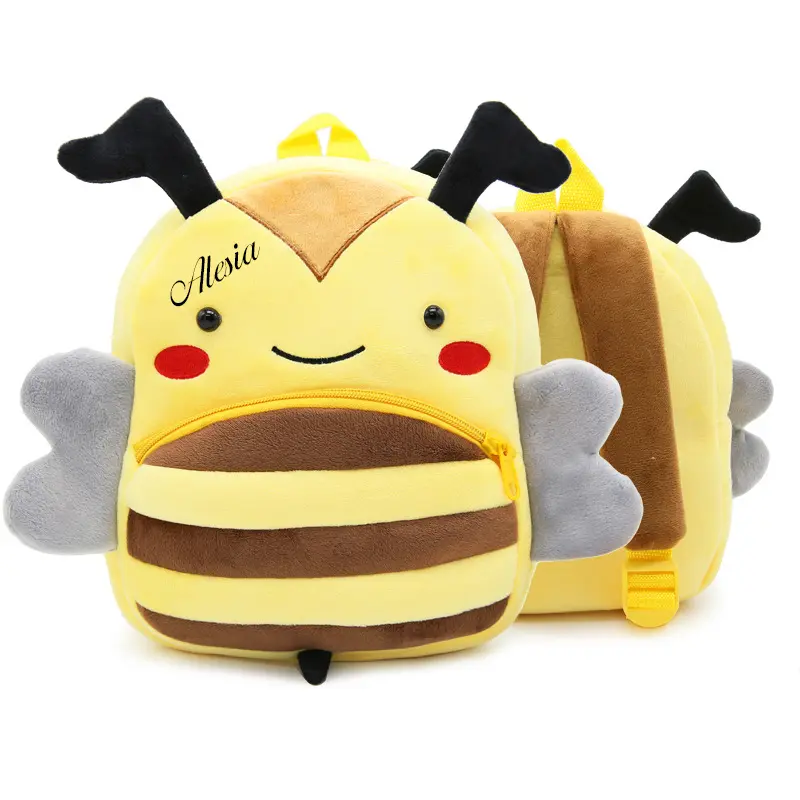Personalized Print Kids Cartoon Cute  Animals Backpack Kindergarten Children Mochila Infant School Bags Baby Girl Boy Schoolbag 3