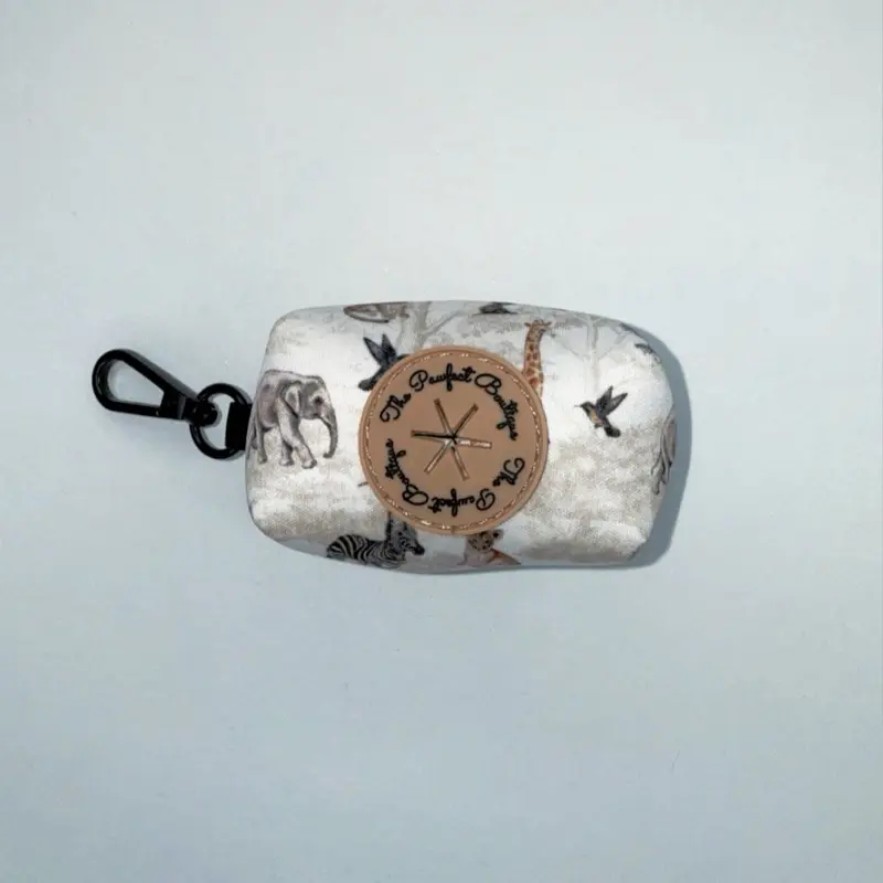 BARKING WILD POO BAG HOLDER