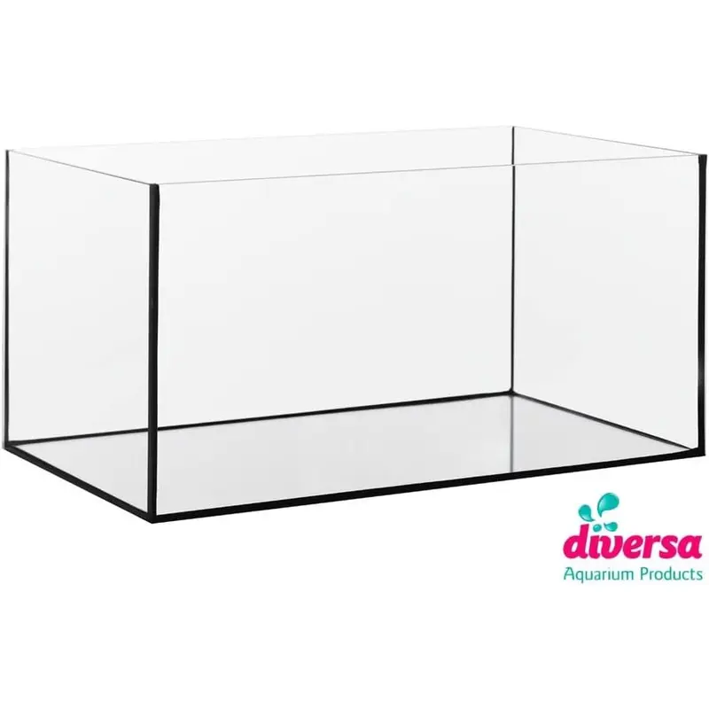 Diversa Aquarium Professional Fish Tank - Real Glass, Standard & Bow Front AQUARIUM ONLY (25L (40x25x25cm)) 1
