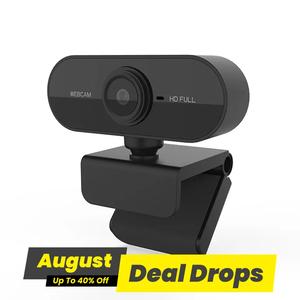 Full HD Mini Web Camera, 1 Count USB Plug 1080P Webcam with Microphone, Web Camera for Video Calls, Live Work, Autofocus Streaming Camera, Camera Monitor for Home Office, Live Streaming Gadget, Plug Play Online USB Computer Webcam, USB Cam Link